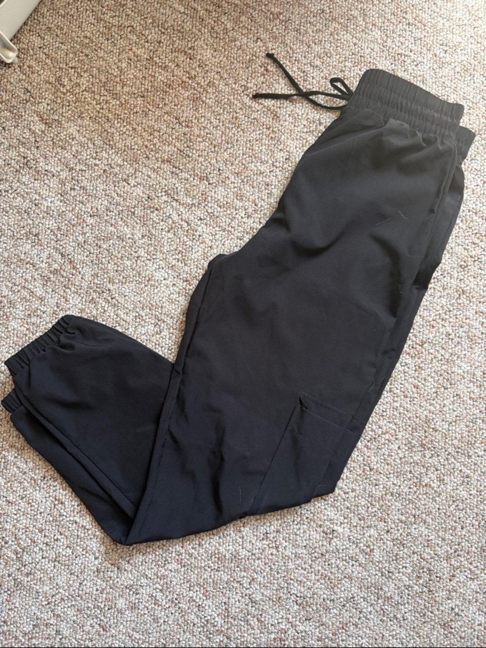 balera Black womens dance pants with Elastic Waist